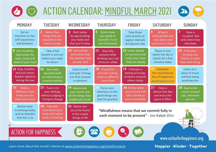 Mindful March